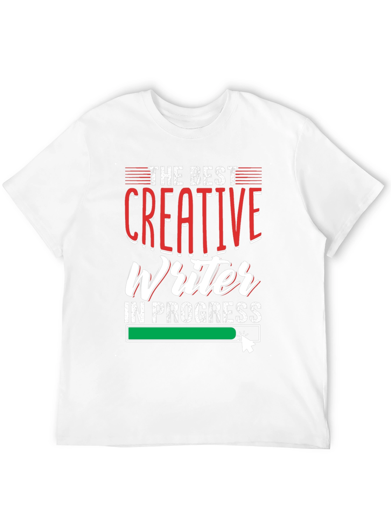 Creative Writer In Progress Black T-Shirt