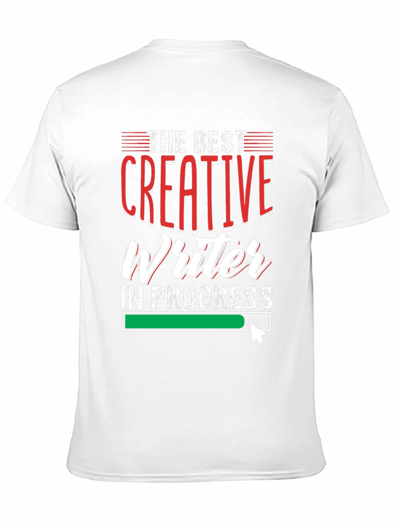 Creative Writer In Progress Black T-Shirt