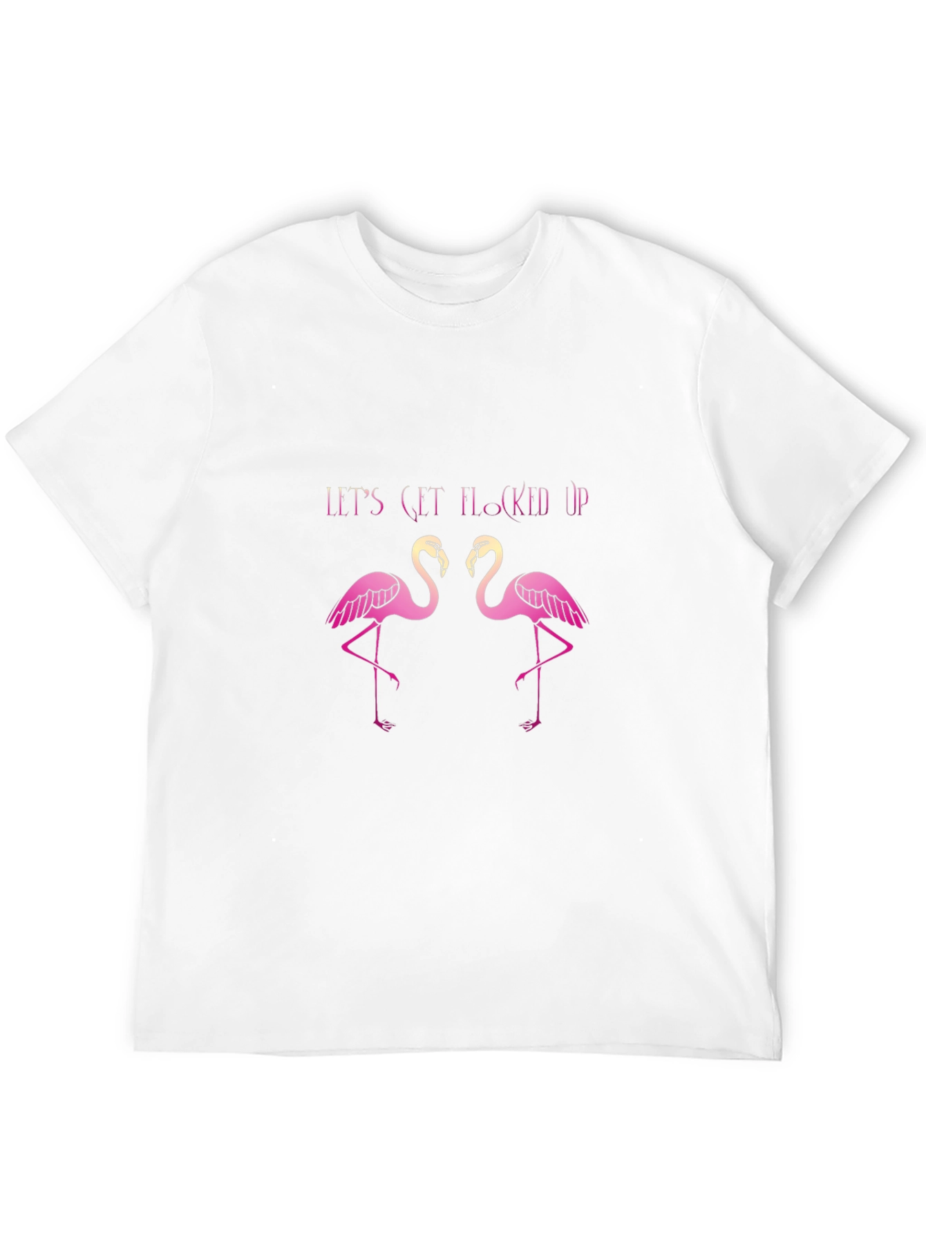 Flamingo Fun Tee - Lets Get Flocked Up!