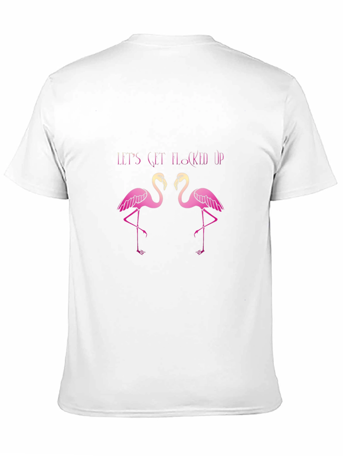 Flamingo Fun Tee - Lets Get Flocked Up!