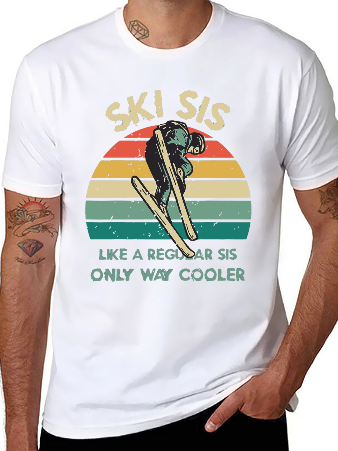 Ski Sis T-Shirt: Cooler Than Regular