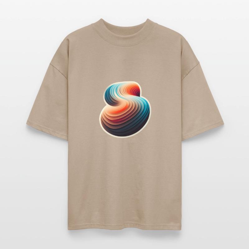 Vibrant Die-Cut Sticker Gradient Design.