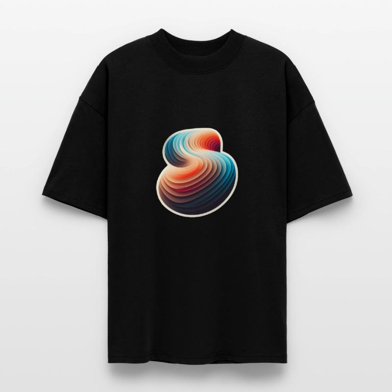 Vibrant Die-Cut Sticker Gradient Design.