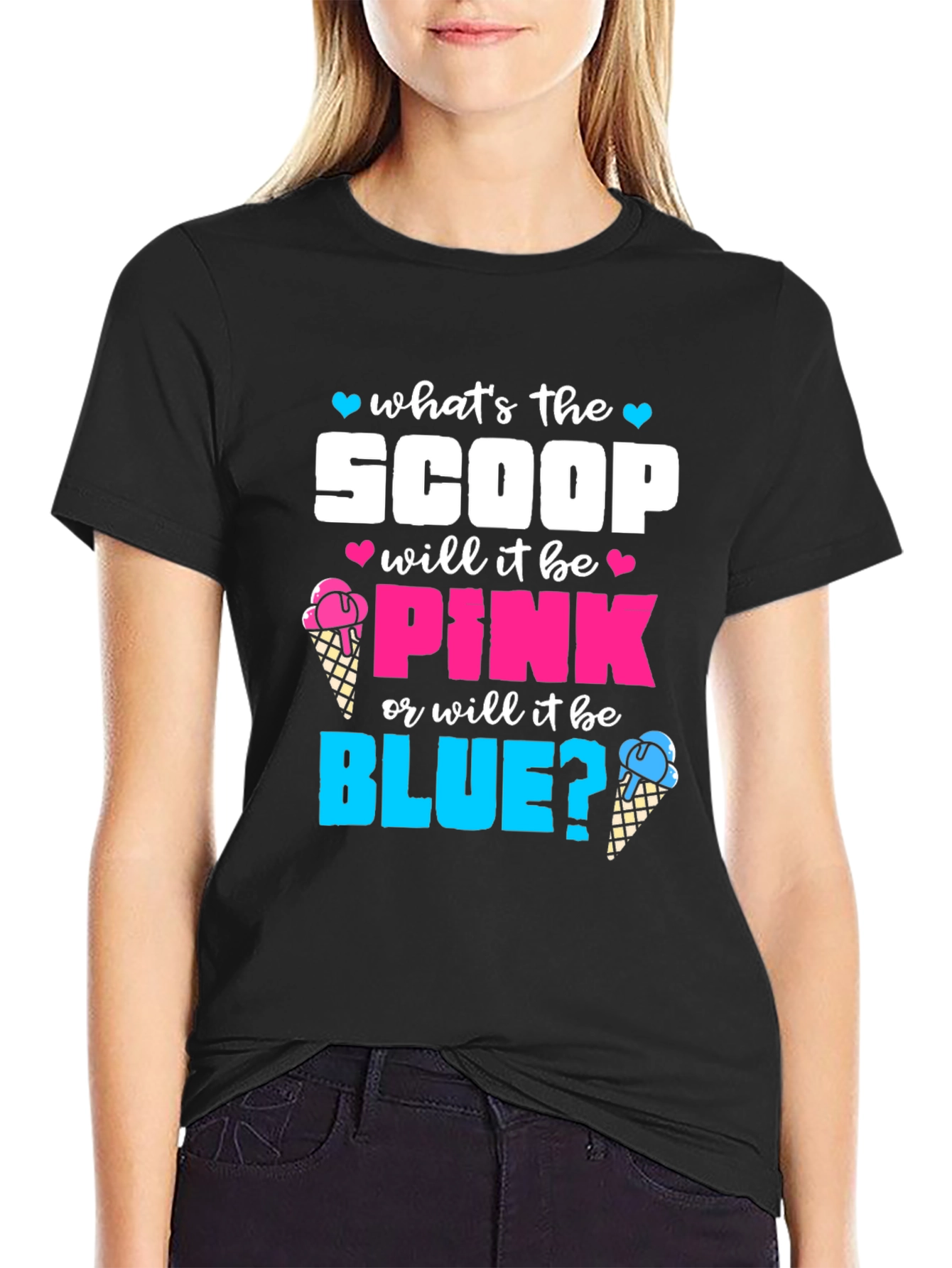 Gender Reveal Scoop T-Shirt
