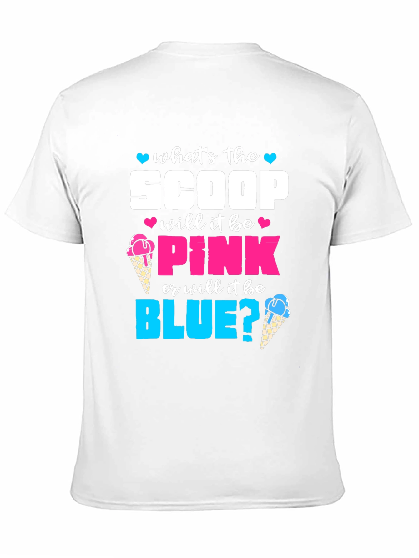 Gender Reveal Scoop T-Shirt