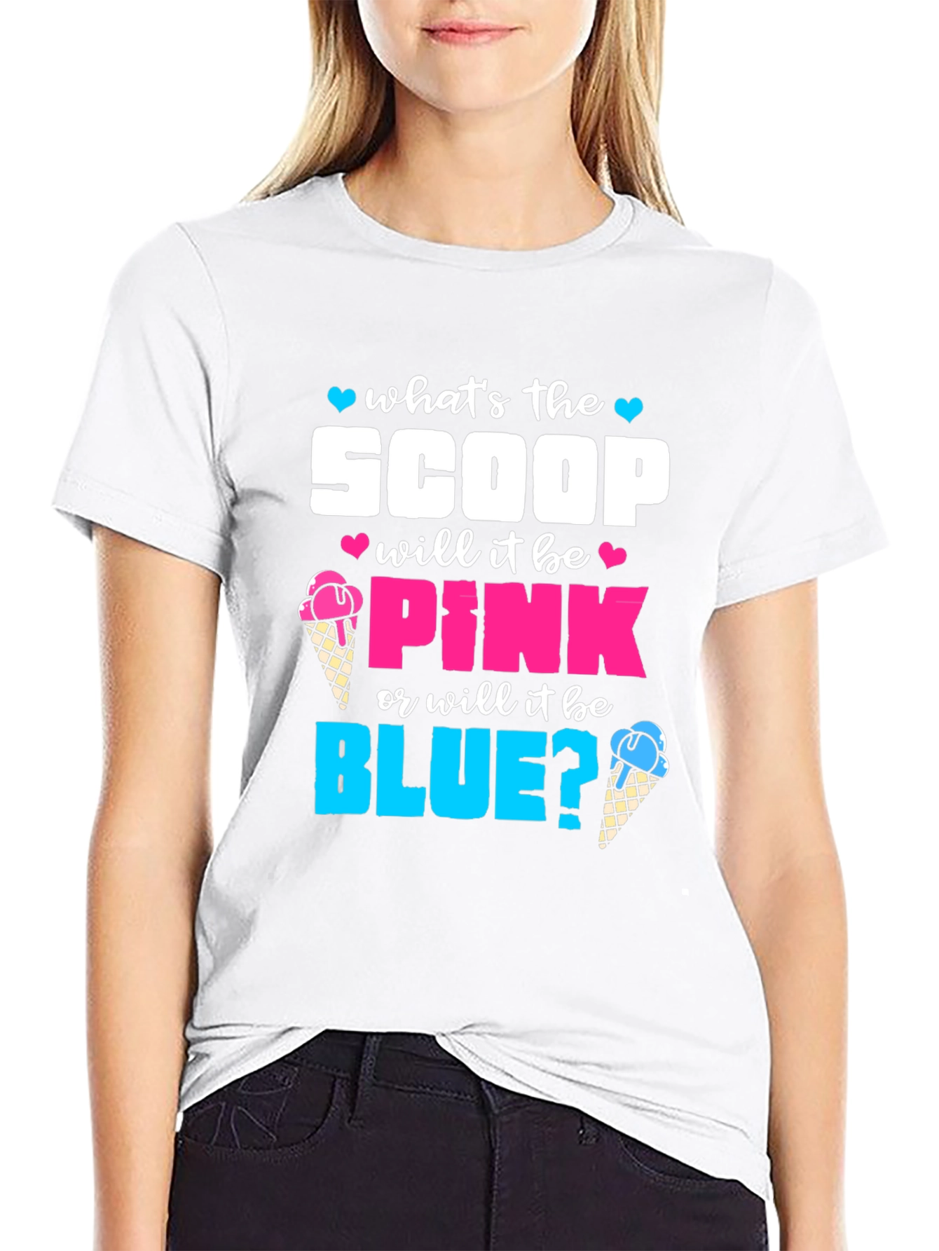 Gender Reveal Scoop T-Shirt