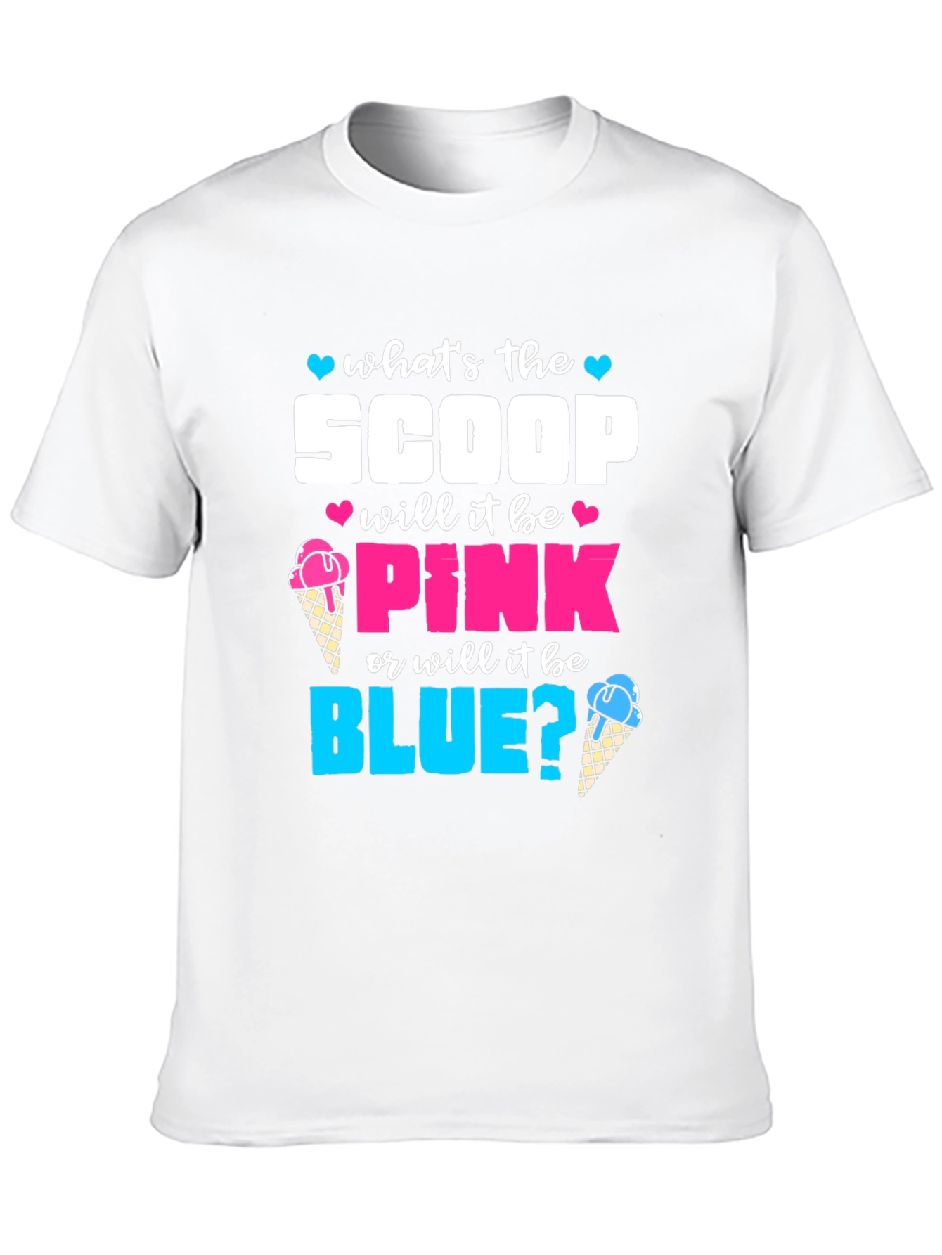 Gender Reveal Scoop T-Shirt