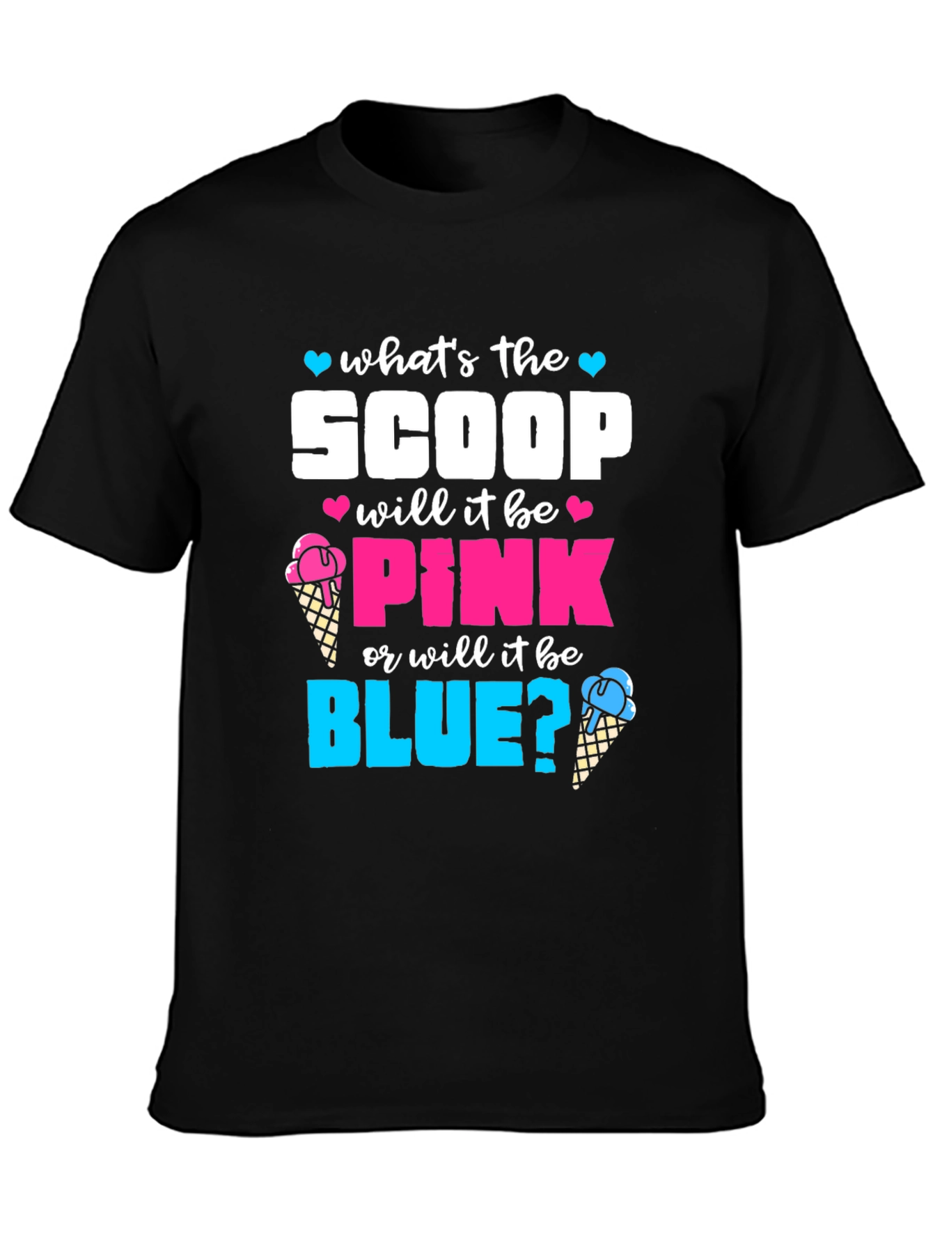 Gender Reveal Scoop T-Shirt