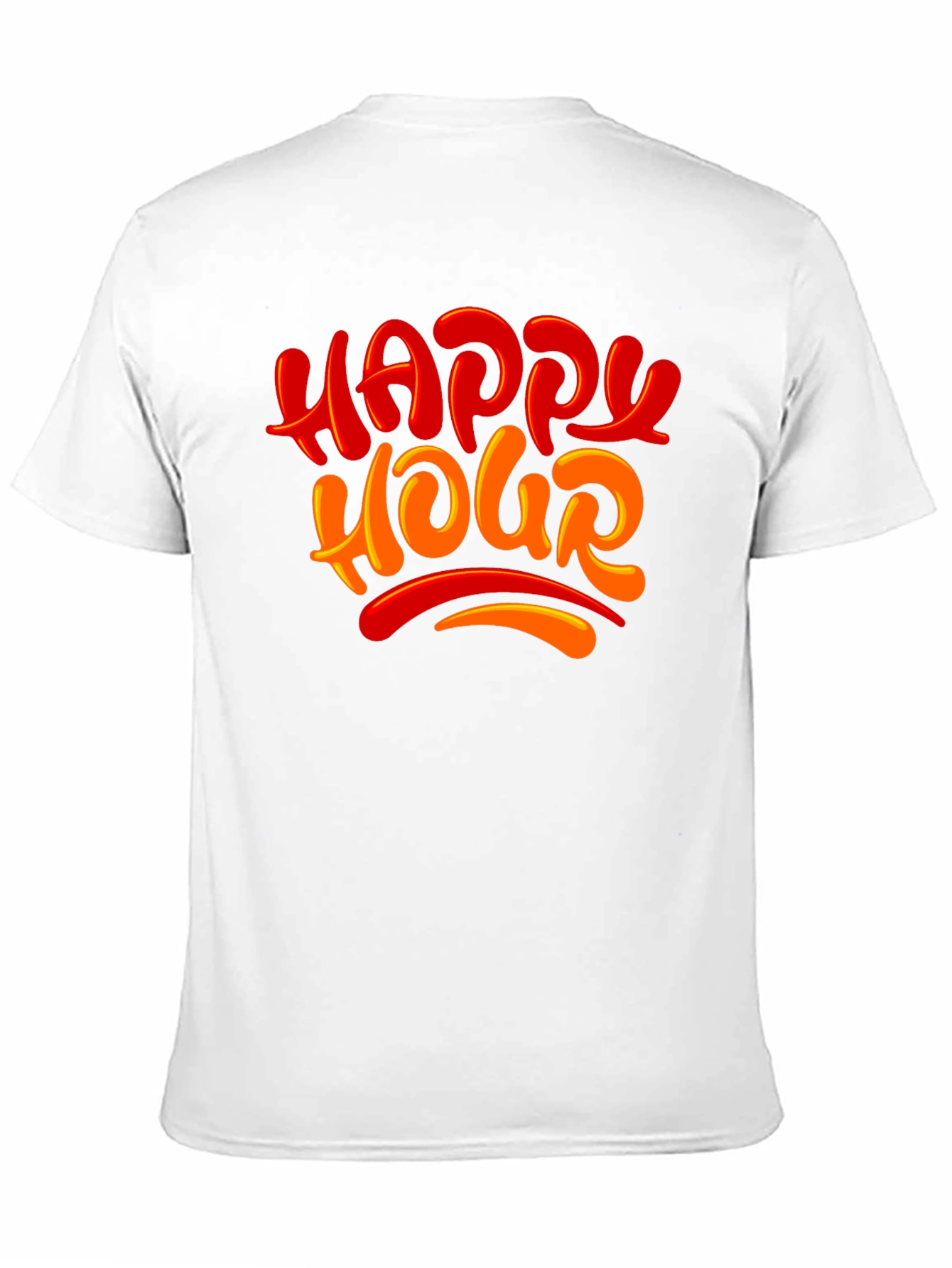 Happy Hour Graphic Tee - Black