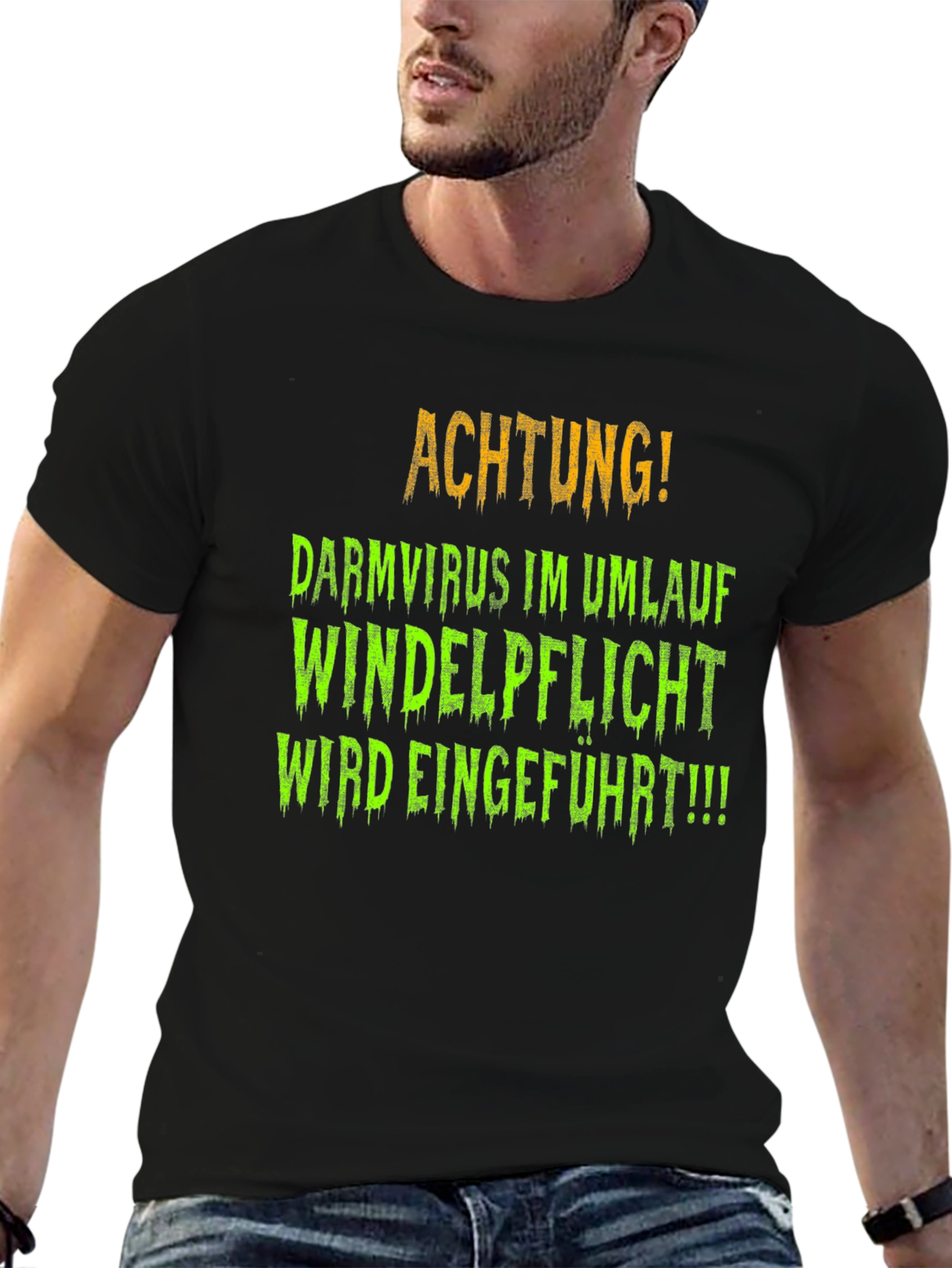 Achtung Virus T-Shirt