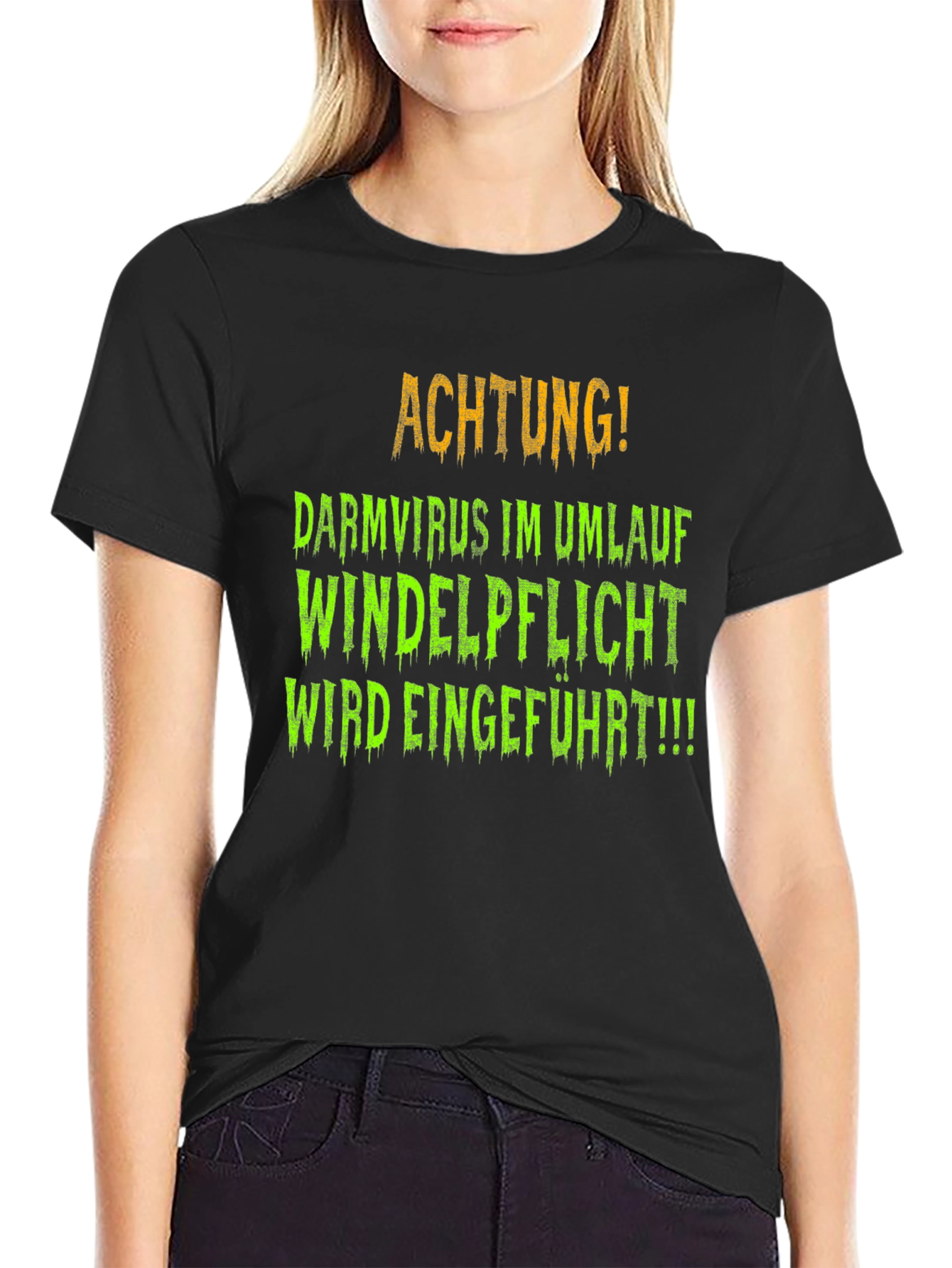 Achtung Virus T-Shirt