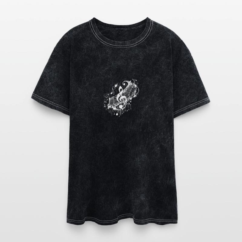 Vintage Music Clef In Tattoo Style