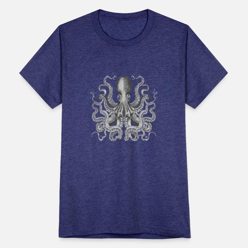 Vintage Octopus Charm: Retro Sea Creature Graphic