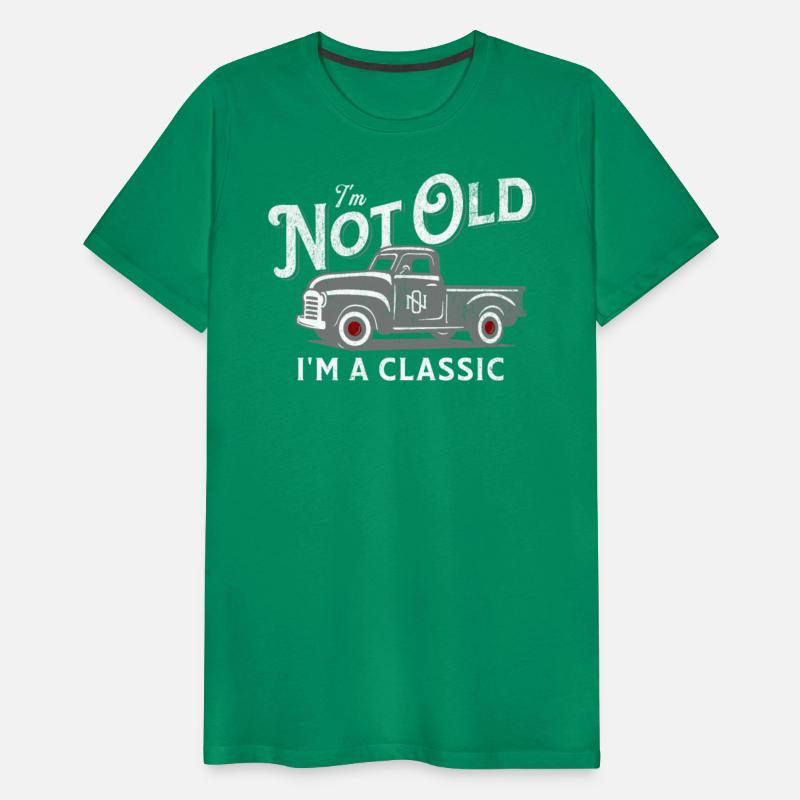 Vintage Truck Birthday Not Old Classic Pickup