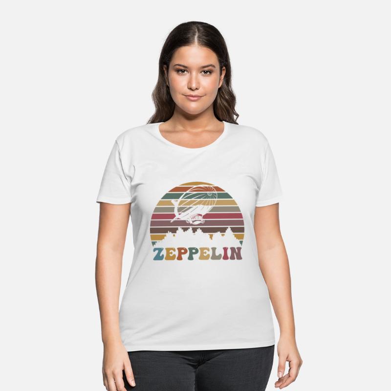 Vintage Zeppelin Retro Sunset Funny Dirigible