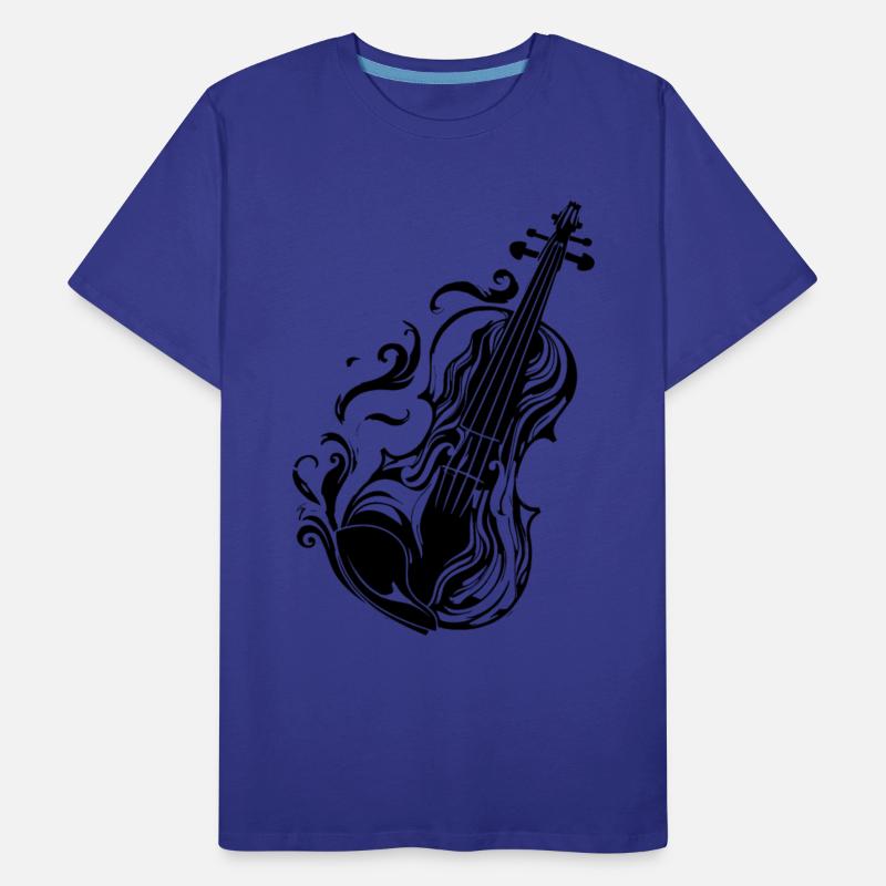 Violin Cartoon Style