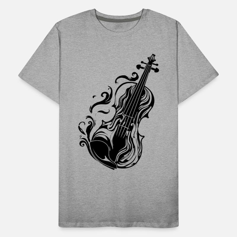 Violin Cartoon Style