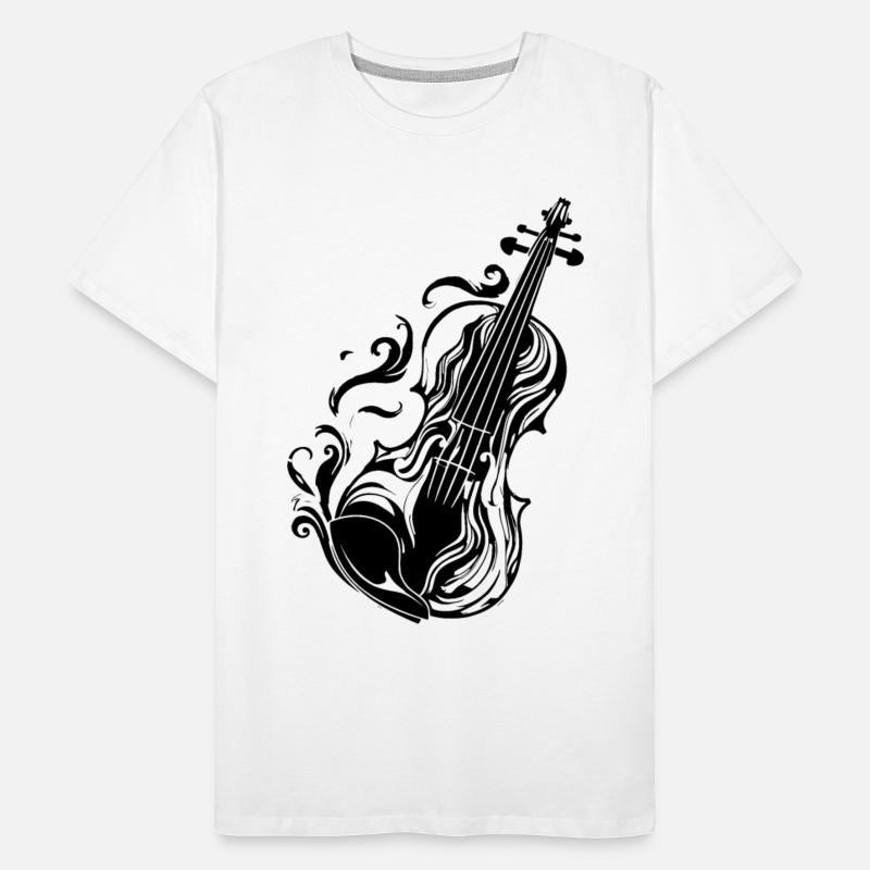 Violin Cartoon Style