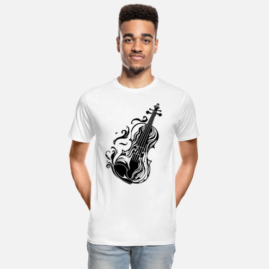 Violin Cartoon Style