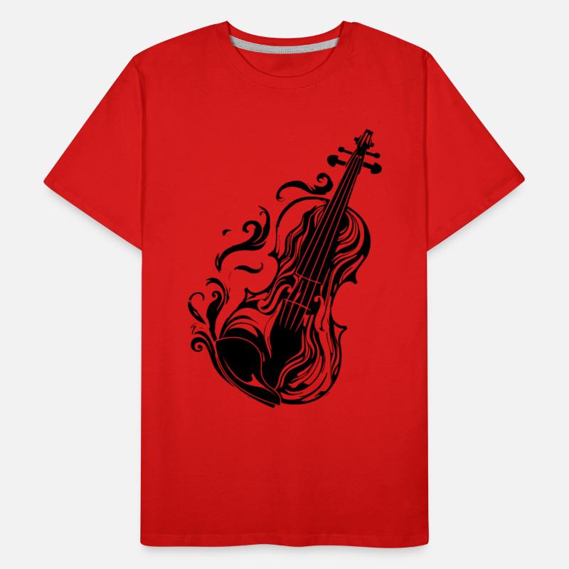 Violin Cartoon Style