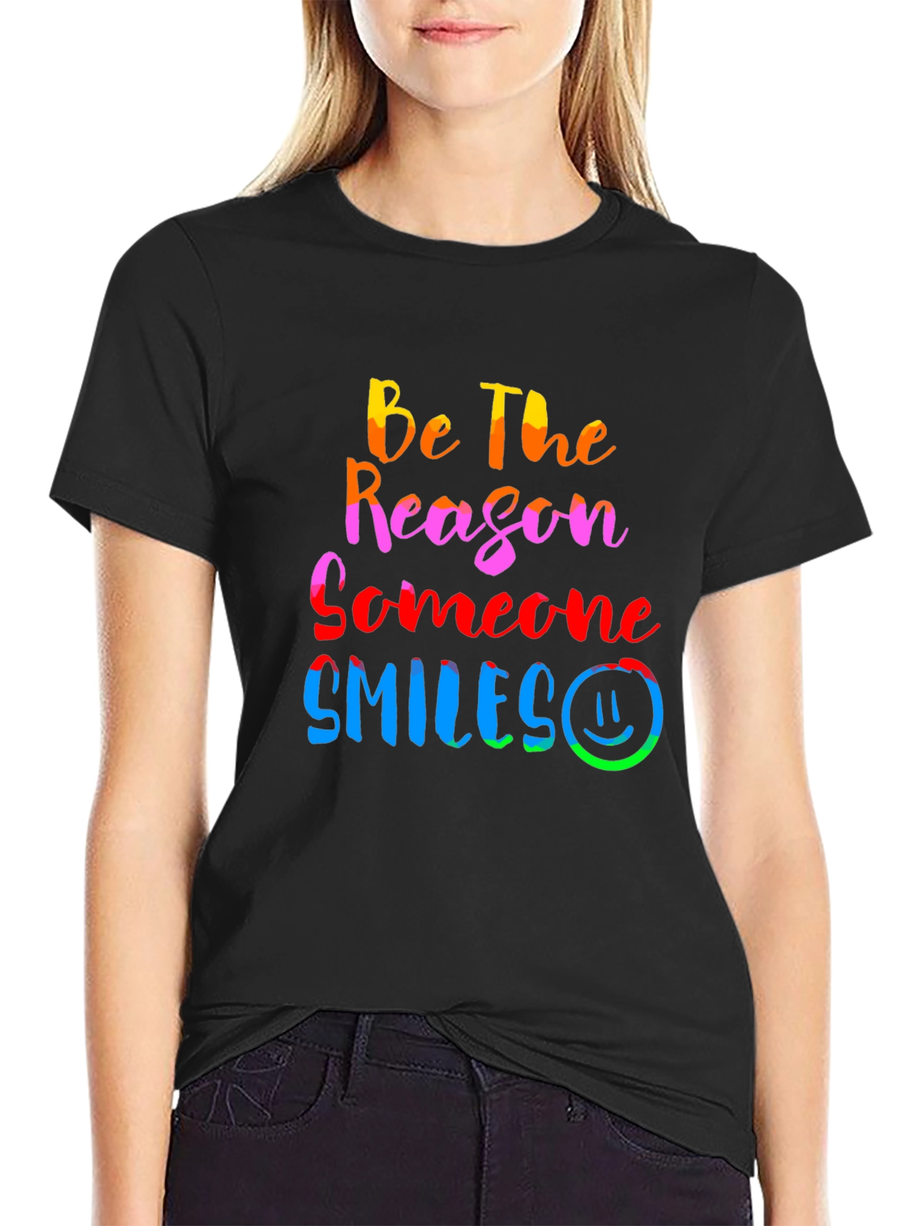 Be The Reason Someone Smiles Graphic Tee