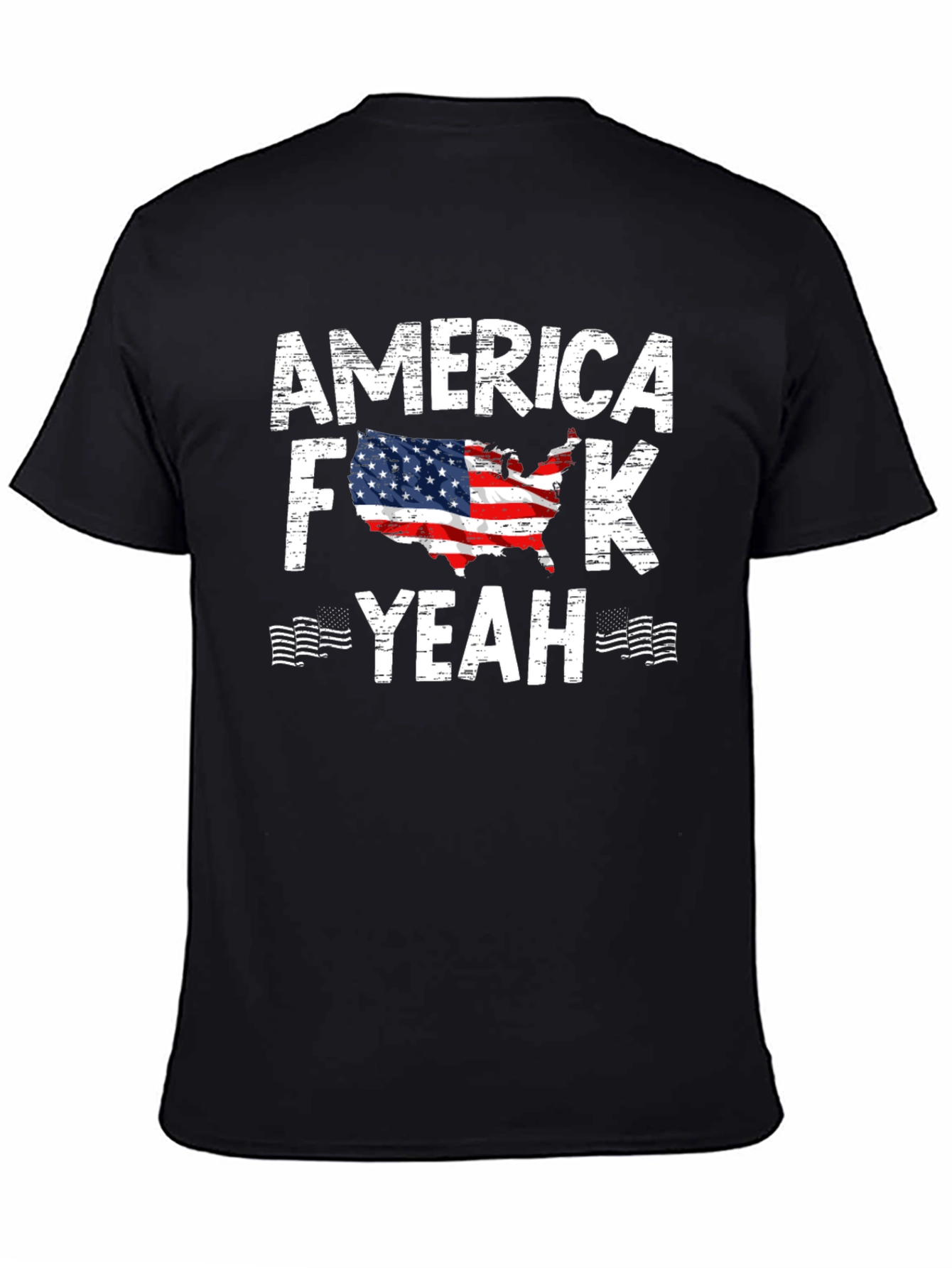 America F*ck Yeah T-Shirt USA Patriotic Design