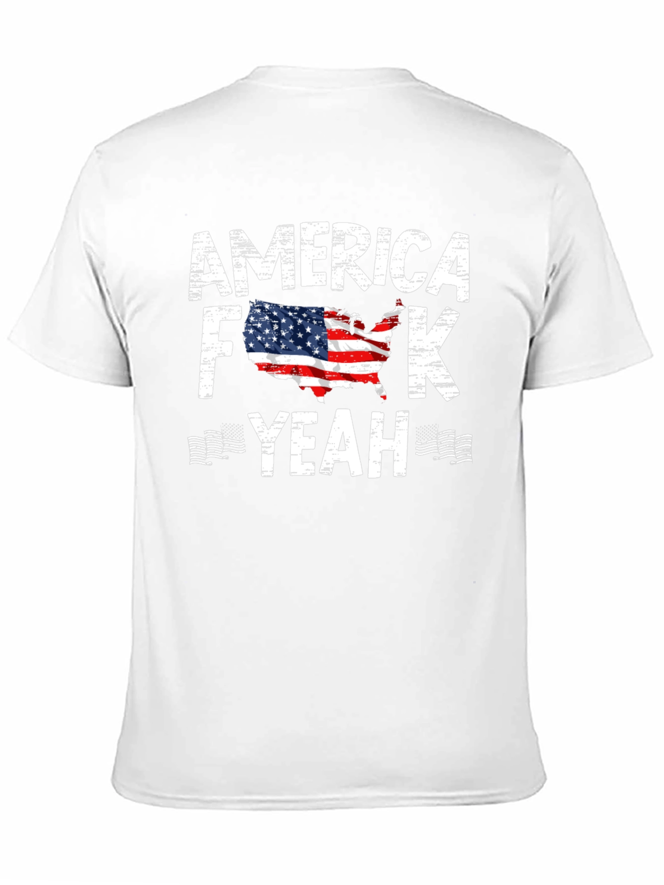 America F*ck Yeah T-Shirt USA Patriotic Design