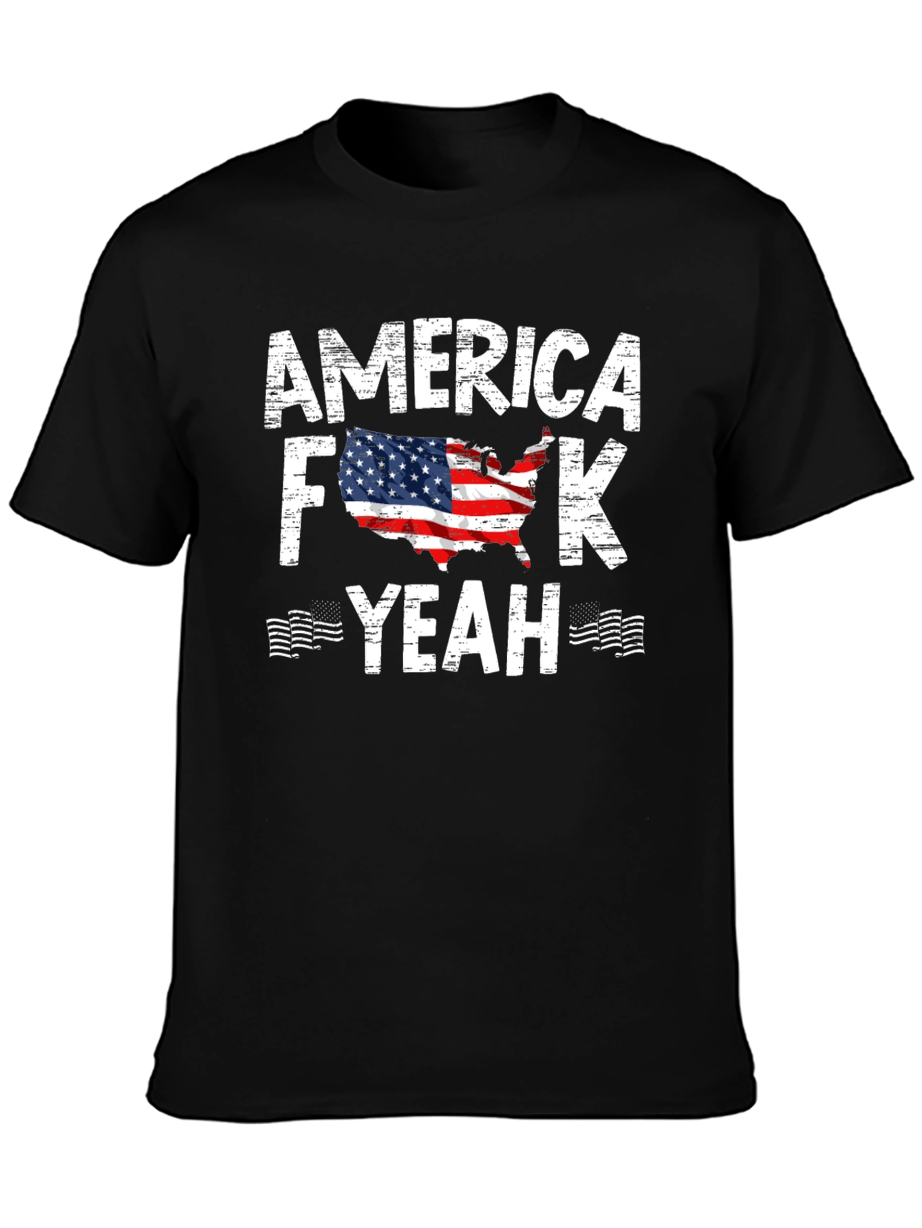 America F*ck Yeah T-Shirt USA Patriotic Design