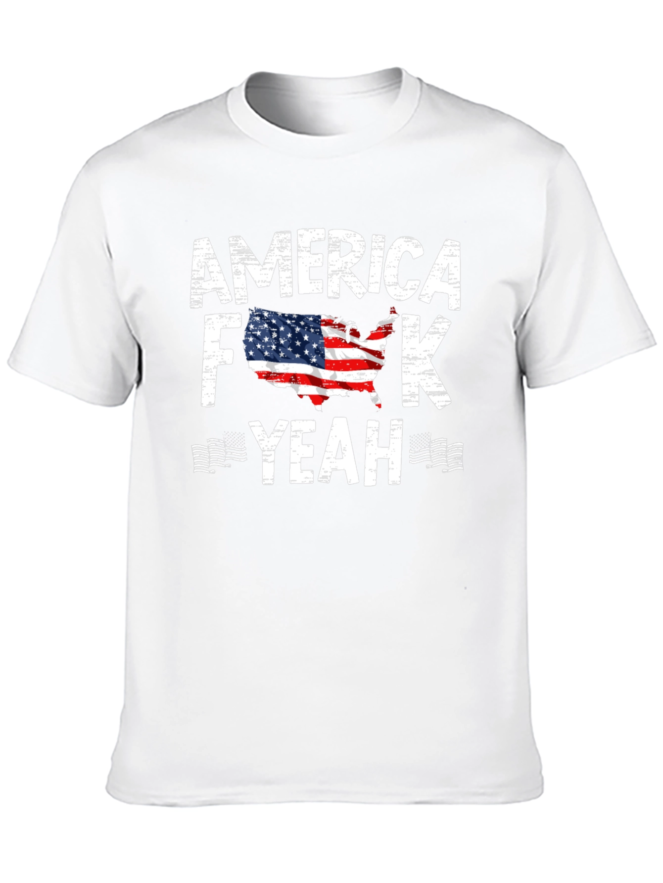 America F*ck Yeah T-Shirt USA Patriotic Design