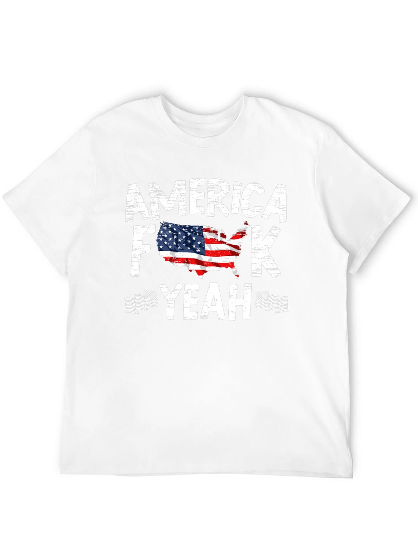 America F*ck Yeah T-Shirt USA Patriotic Design