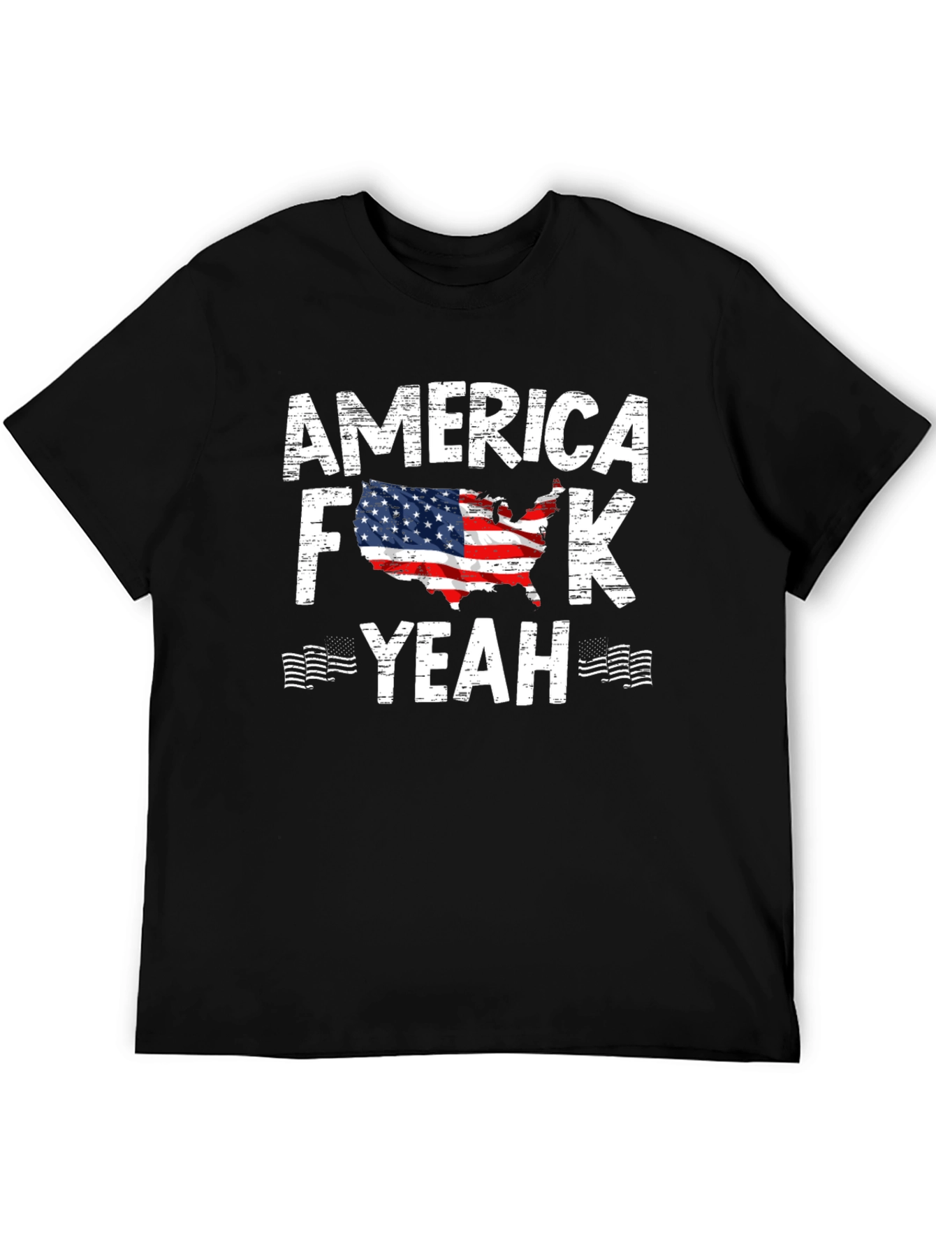 America F*ck Yeah T-Shirt USA Patriotic Design