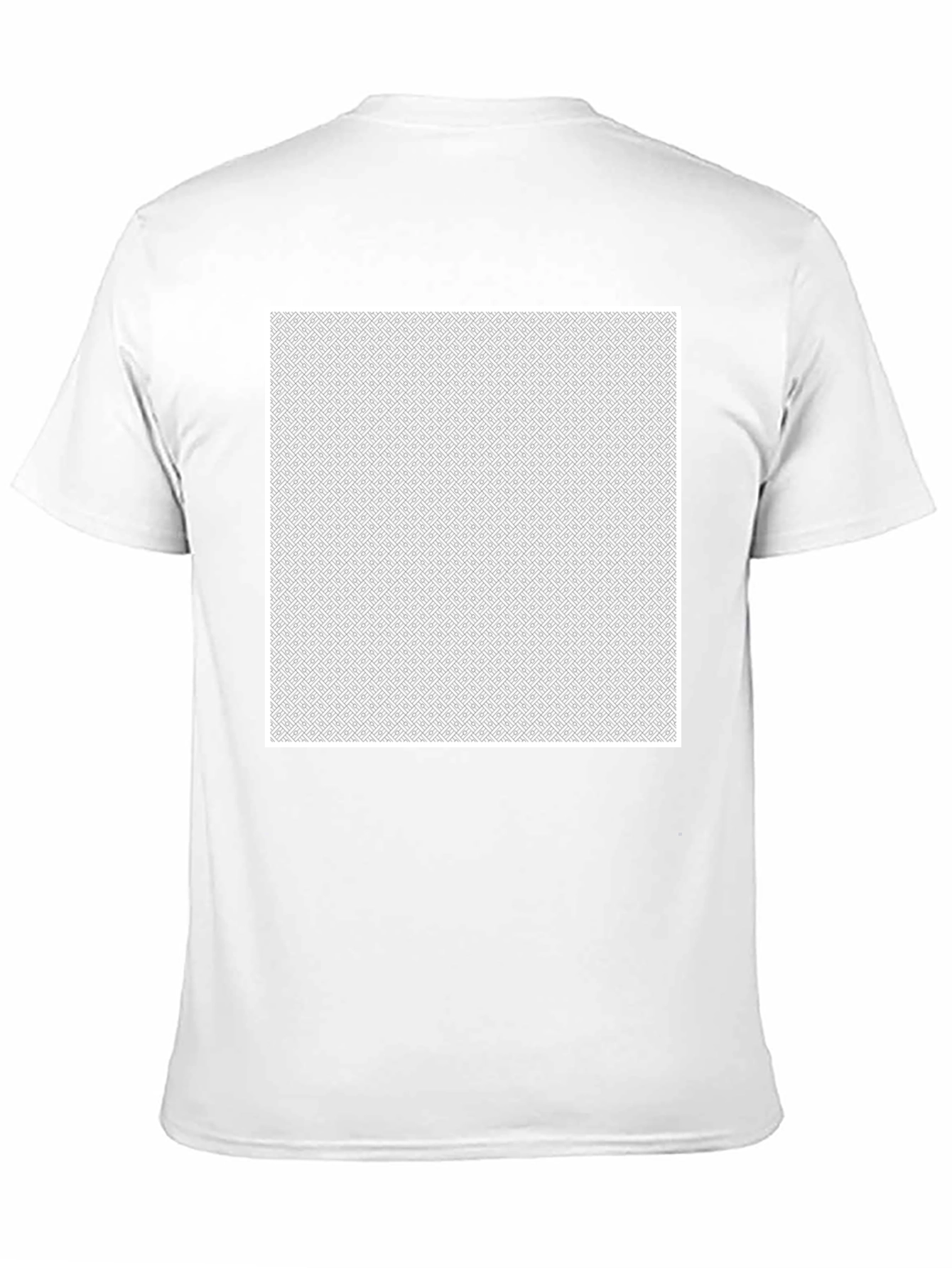 Modern Pattern T-Shirt - Stylish Geometric Tee