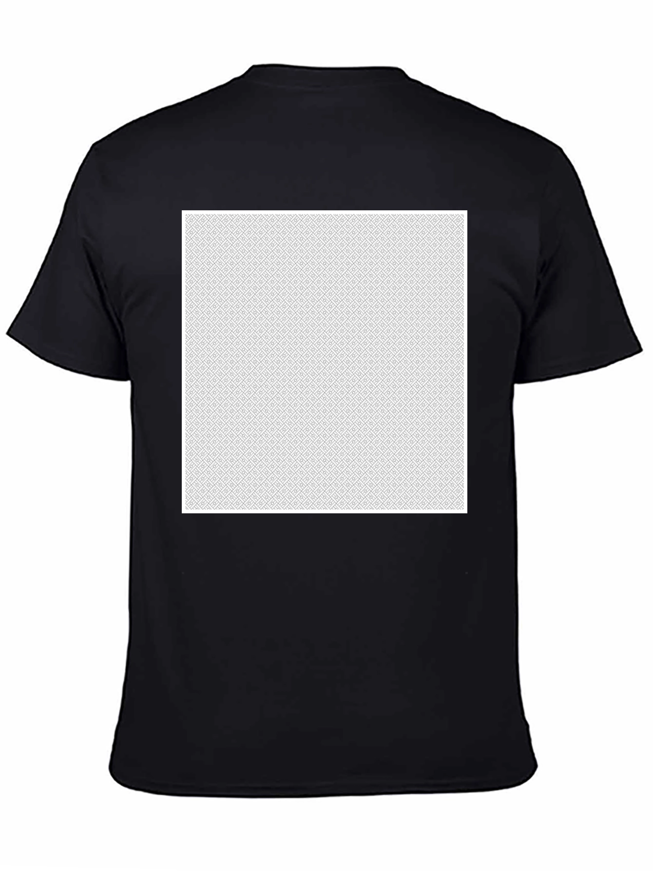 Modern Pattern T-Shirt - Stylish Geometric Tee
