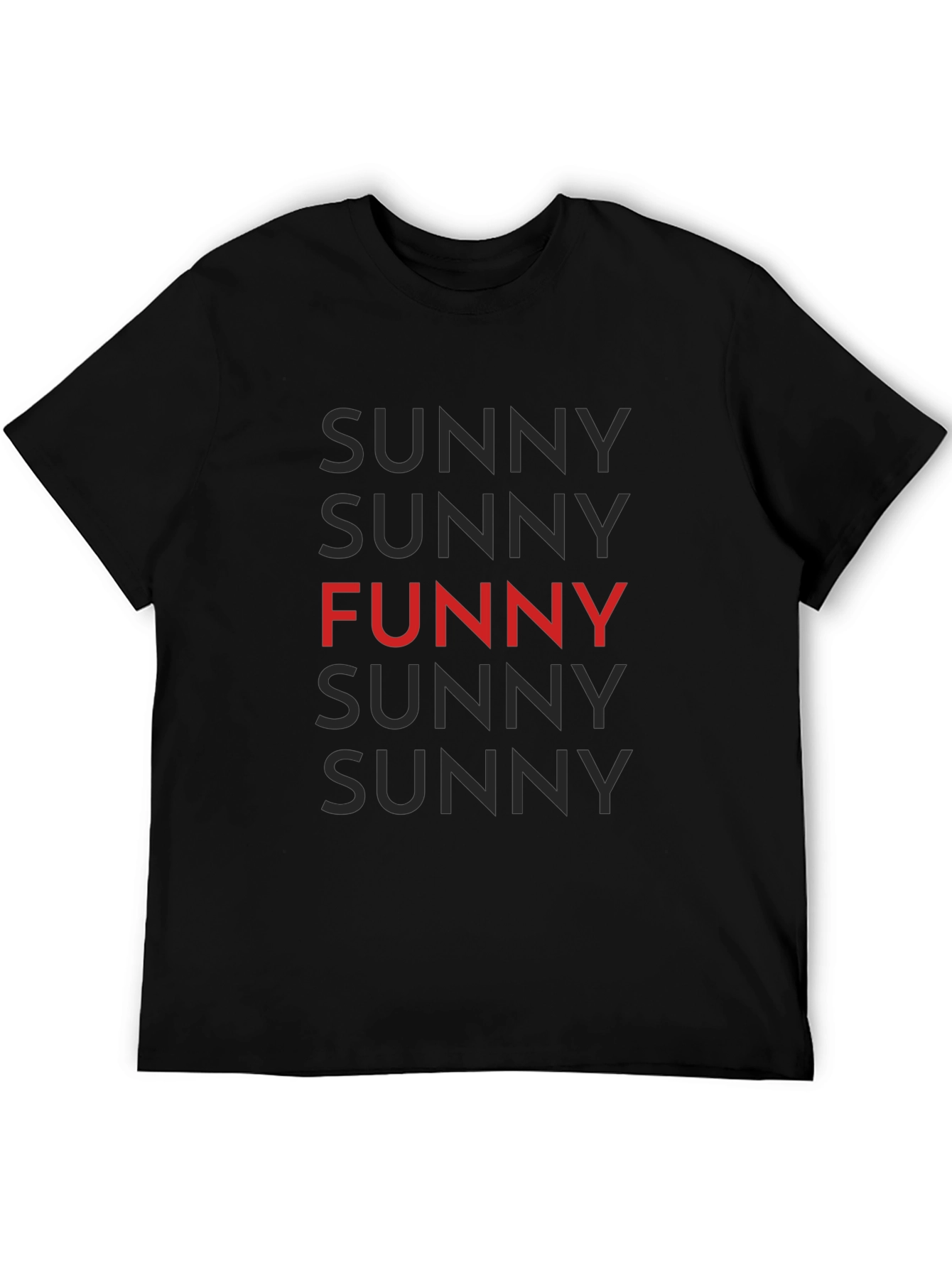 Funny Sunny T-Shirt - Unique Graphic Tee
