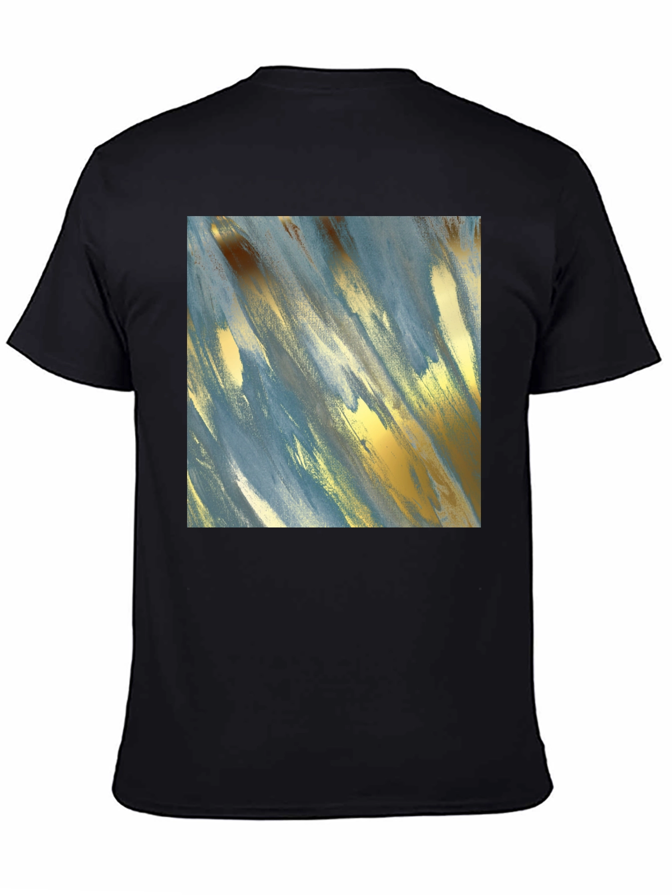 Abstract Art T-Shirt - Modern Brushstroke Design
