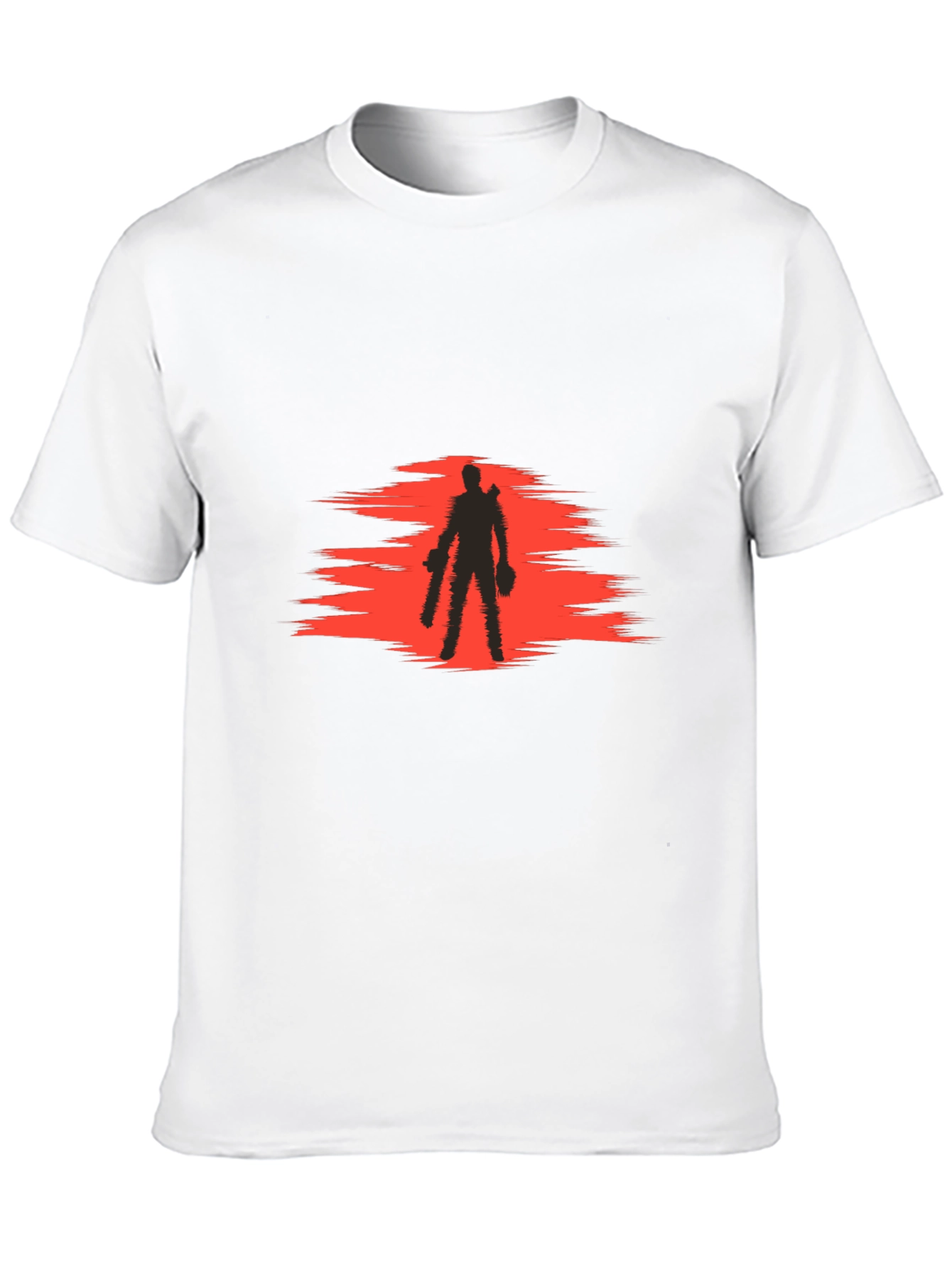Silhouette Gamer Black T-Shirt