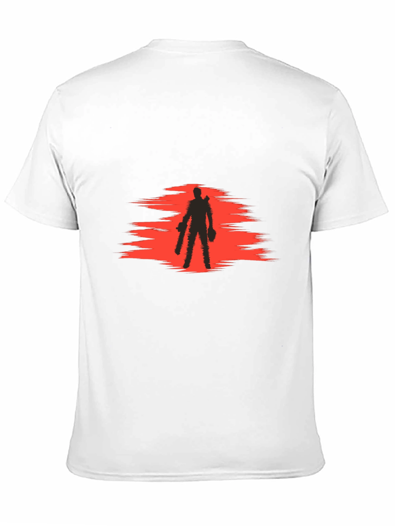Silhouette Gamer Black T-Shirt
