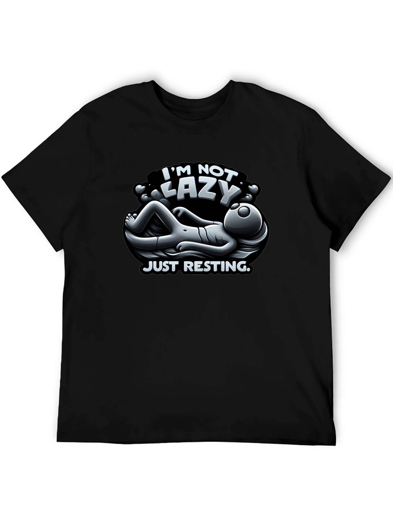 Im Not Lazy T-Shirt - Funny Resting Alien Tee