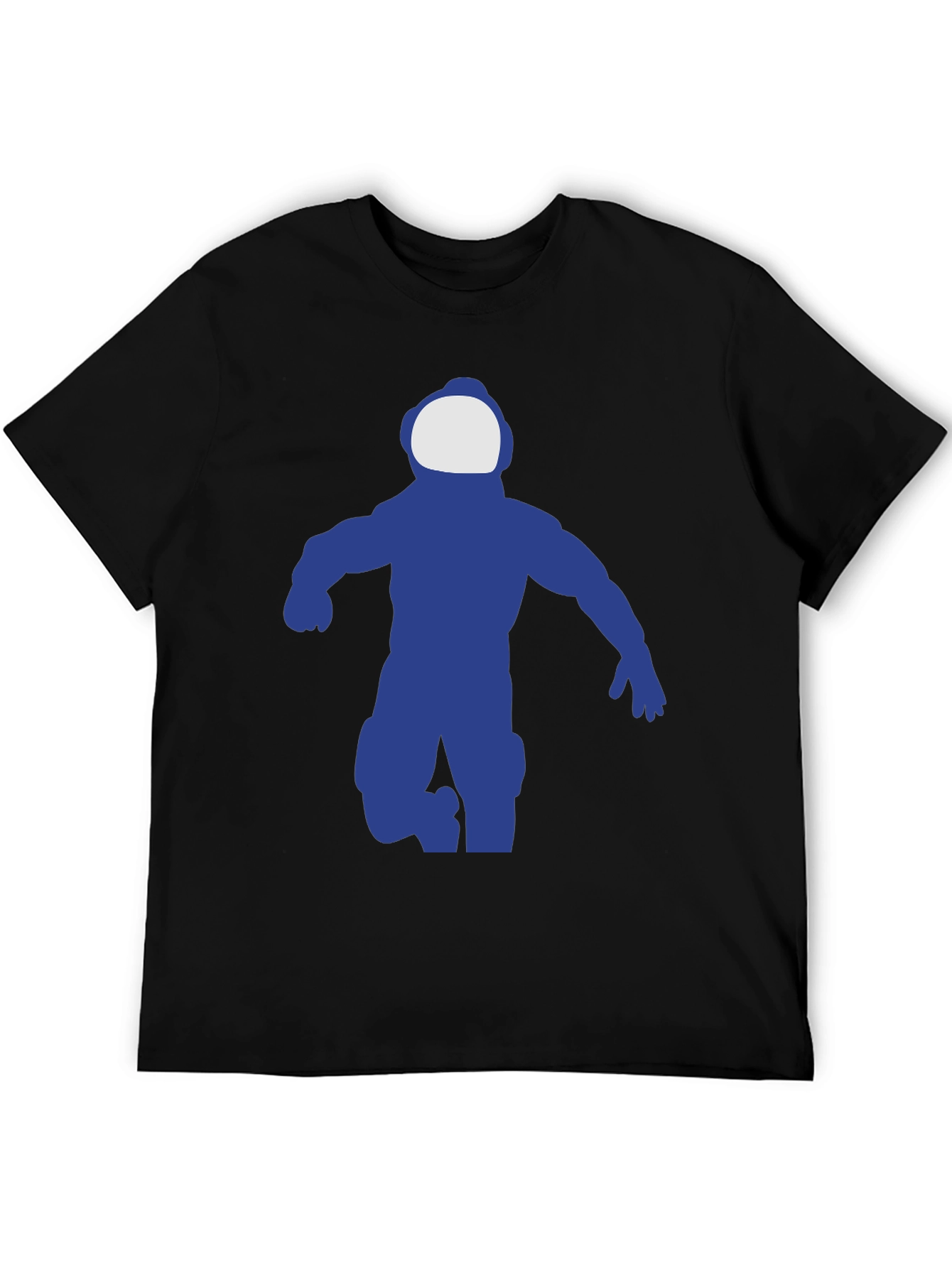 Astronaut T-Shirt - Classic Black Crew Neck Tee