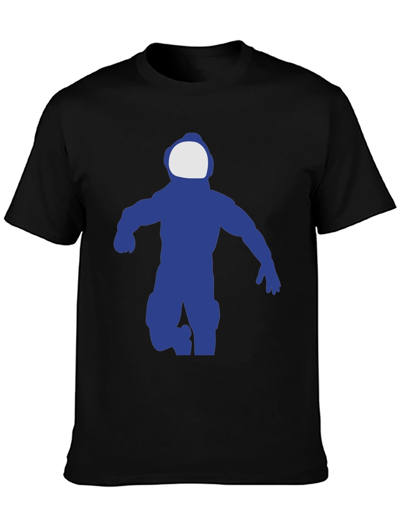 Astronaut T-Shirt - Classic Black Crew Neck Tee