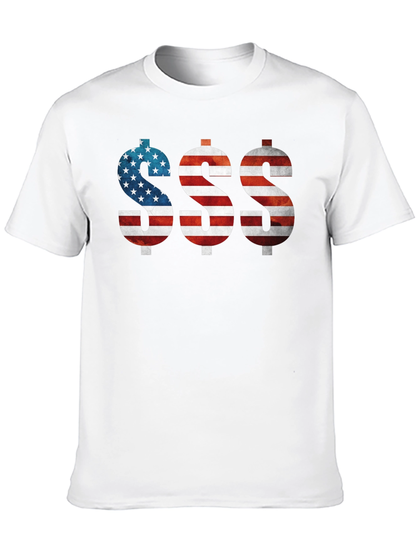 American Flag Dollar Sign T-Shirt - Patriotic Pride