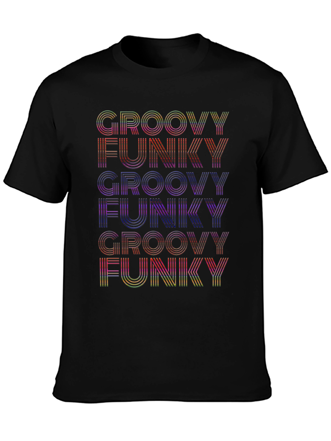 Groovy Funky Retro Style T-Shirt