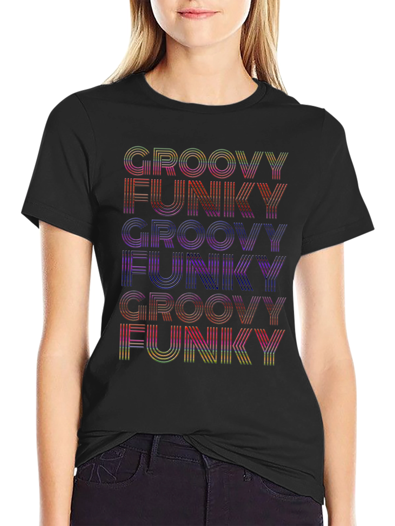 Groovy Funky Retro Style T-Shirt