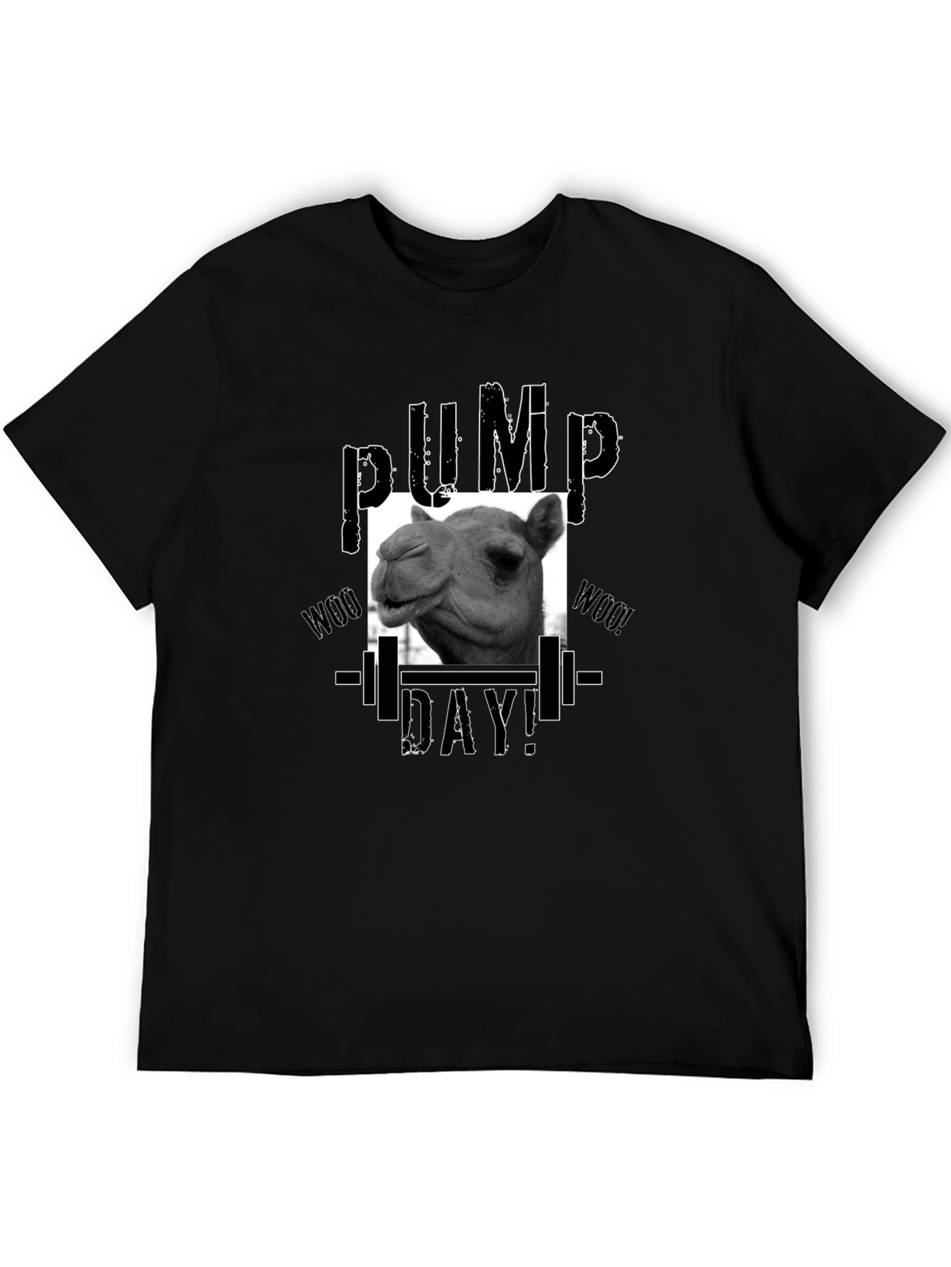 Camel Pump Day Black T-Shirt