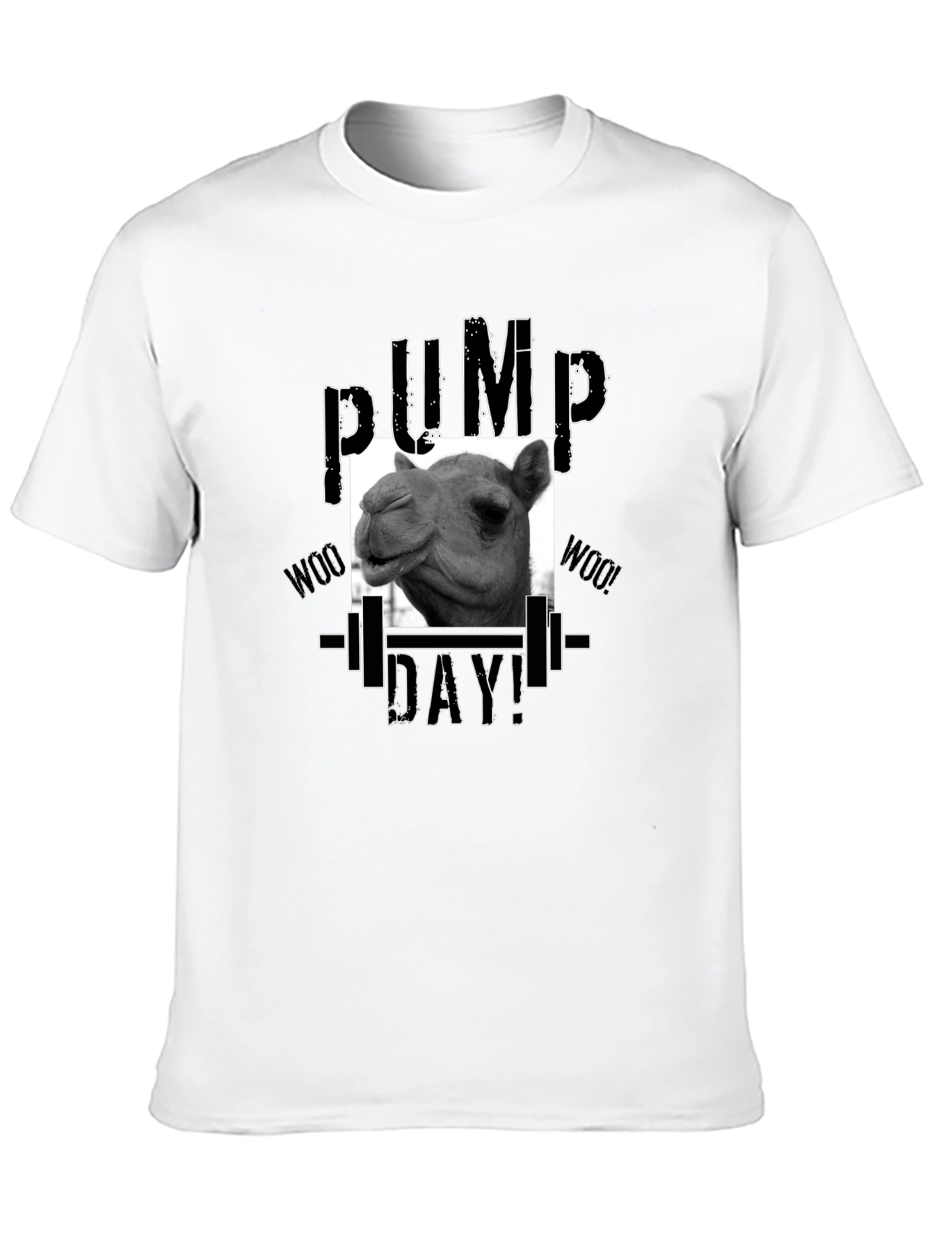 Camel Pump Day Black T-Shirt