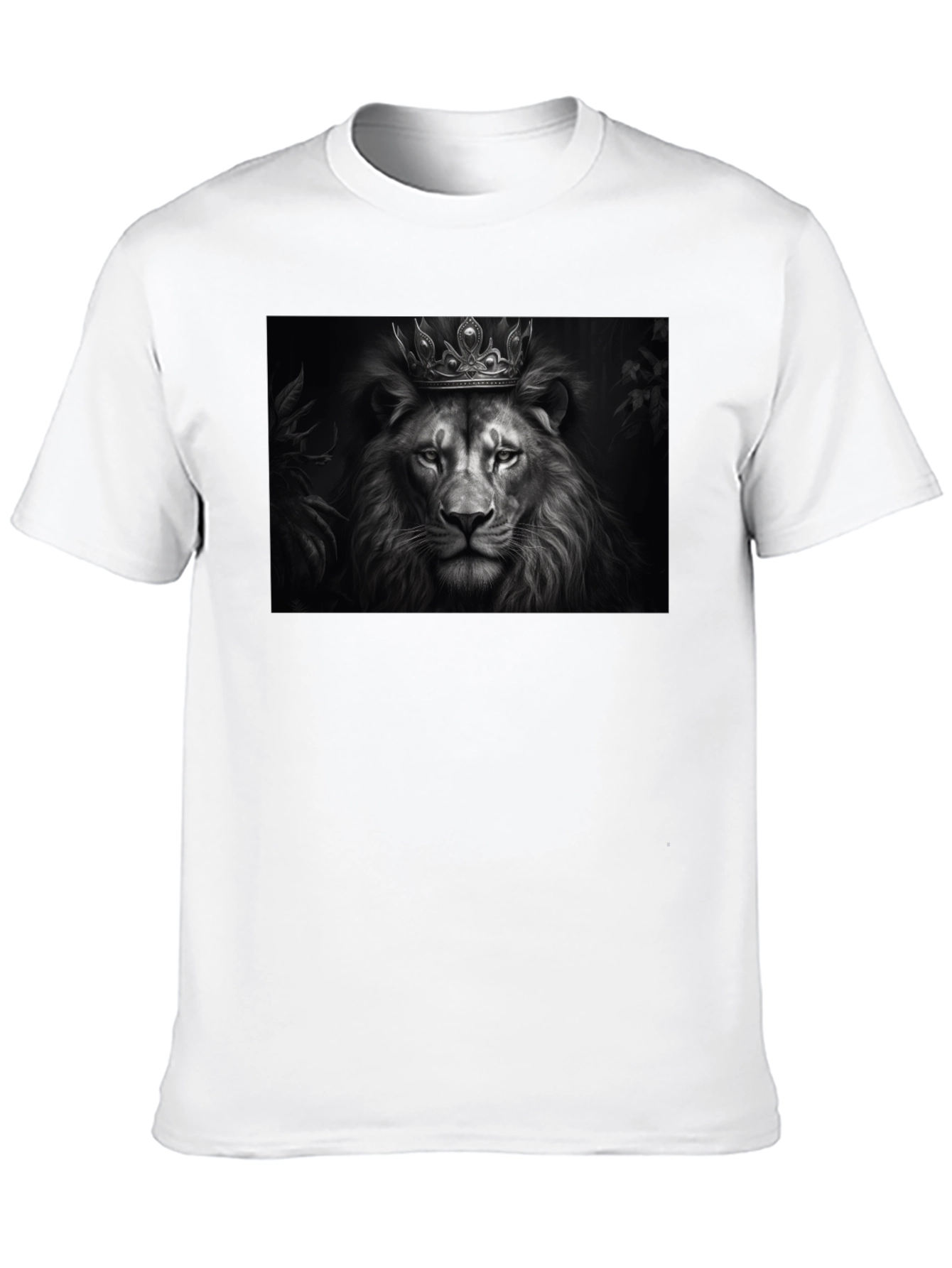 Lion King Graphic Tee - Black Cotton Blend