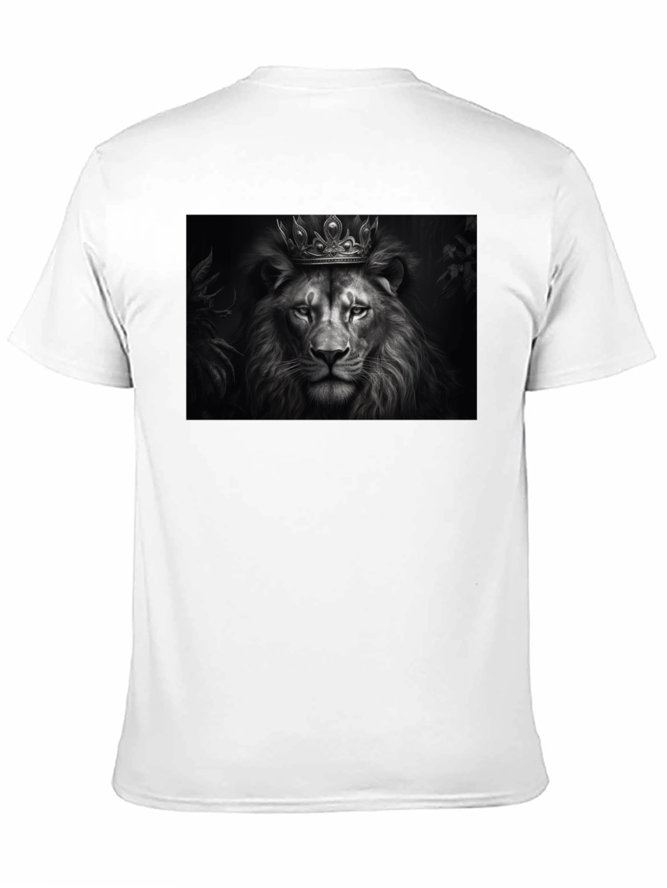 Lion King Graphic Tee - Black Cotton Blend