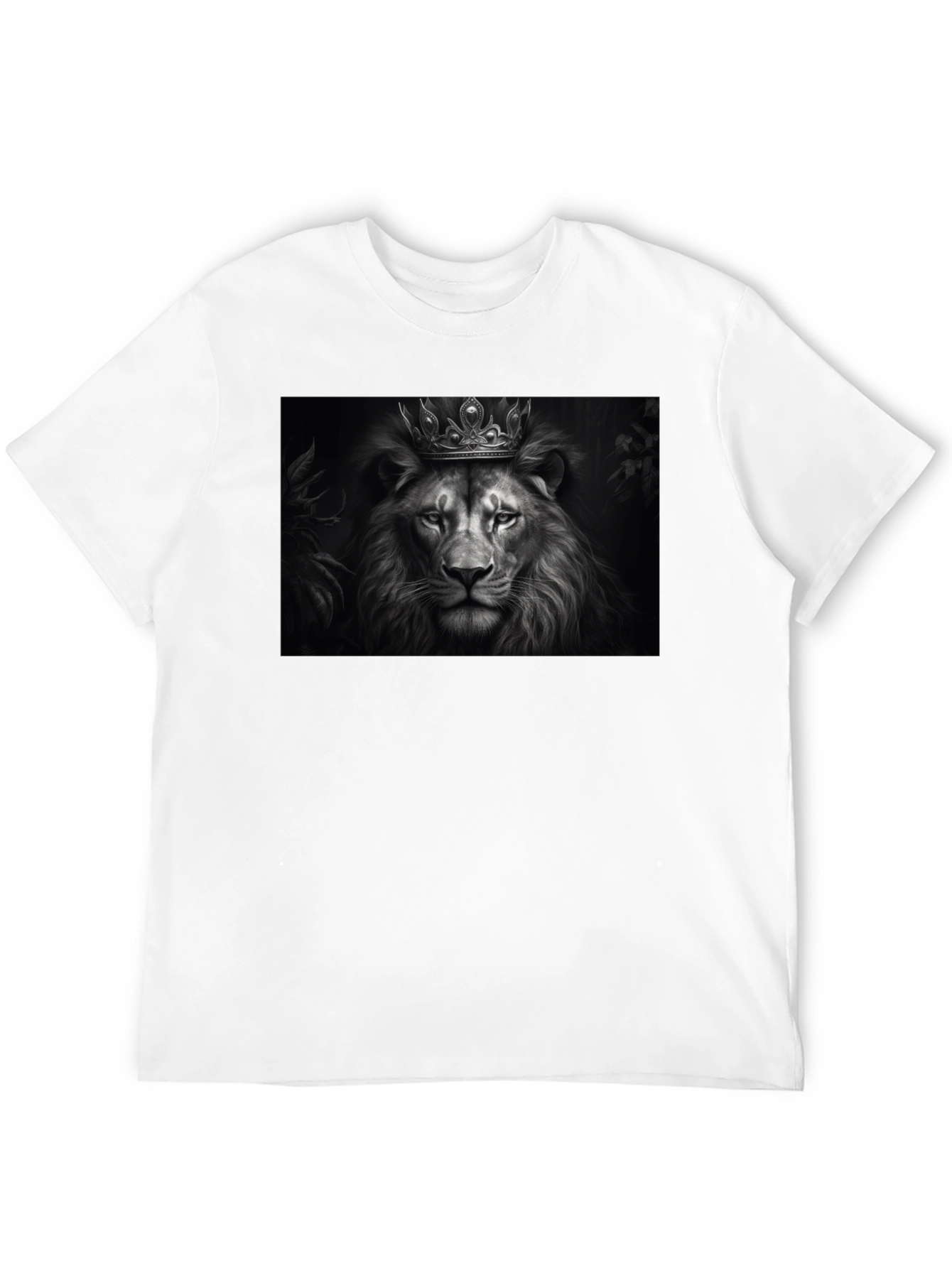 Lion King Graphic Tee - Black Cotton Blend