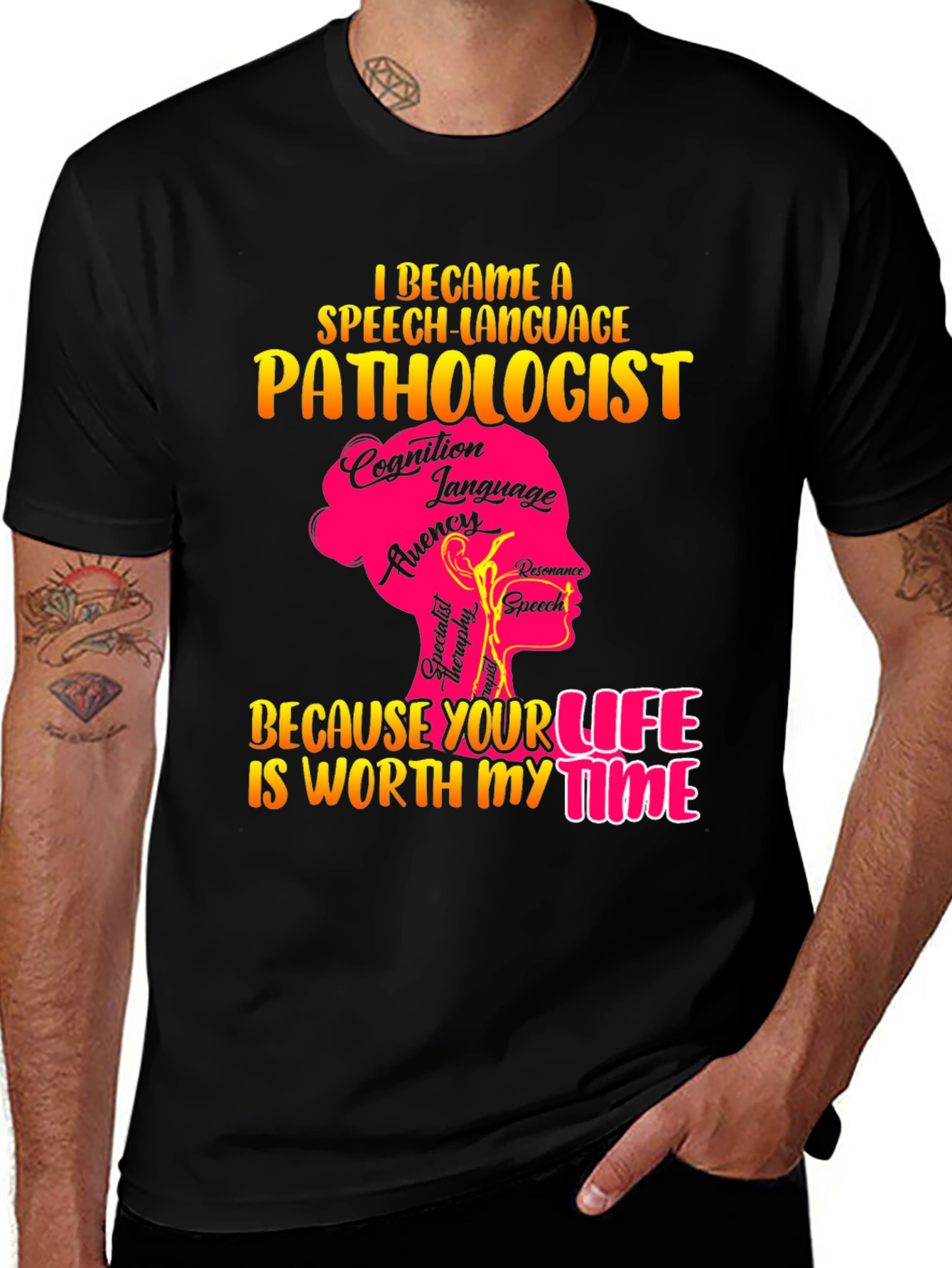 Speech Language Pathologist Graphic Tee
