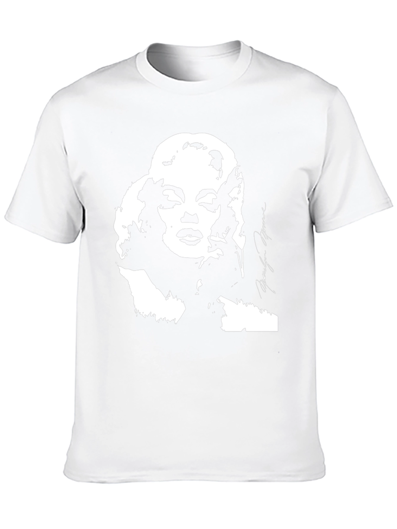 Marilyn Monroe Graphic Print Black T-Shirt